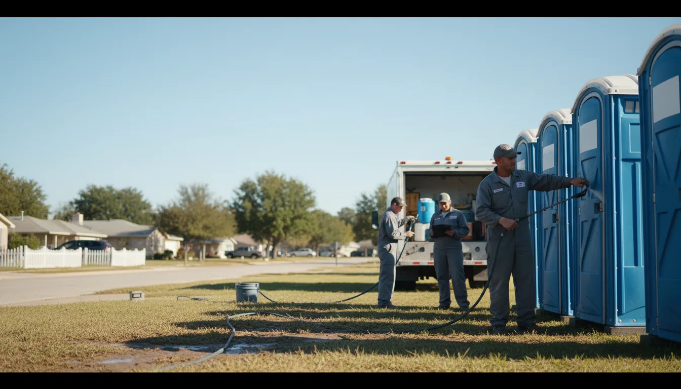 Long-Term Portable Toilet Rental in Searsboro, IA near me